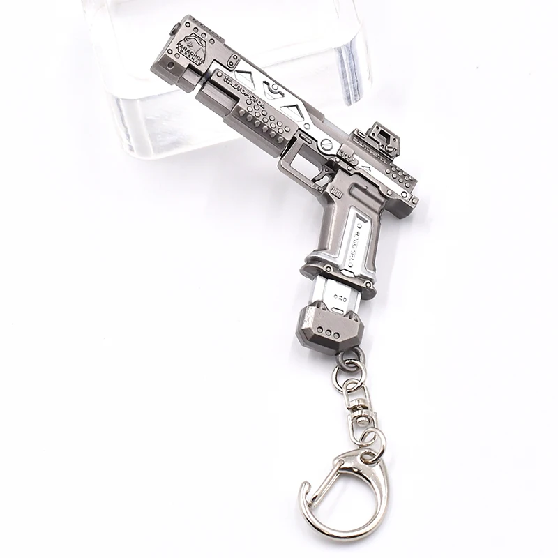 A Same of a Pistol in Apexes Games APEXex Hero P2020 Pistol Gun Mold Metal Mini Gun Keychain Toy From China Manufacturer 11cm