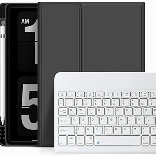 Suitable for iPad 10.2/10.5 pro11 keyboard protective case for Air4/5 with pen slot diagonal flat leather case details