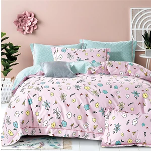 KOSMOS Flourish Wholesale Bedsheets Sets Duvets Bed Cover Fitted Sheets Comforter Sets King Size Luxury Bedding