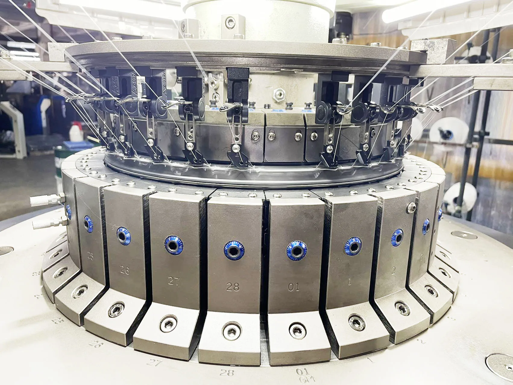 SINTELLI BODY SIZE DOUBLE JERSEY & INTER-RIB (2+4 TRACKS)  CIRCULAR KNITTING MACHINE FOR MEDICAL FABRICS