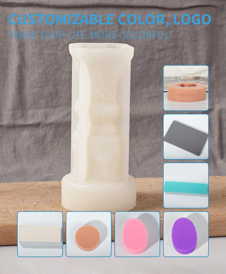 Dumo Roman Column Candle Mold 3d Plaster Epoxy Resin Modern Home Decor