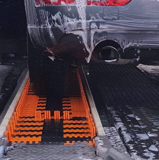 Pom Dual Belt Car Wash Modular Belt Conveyors Modular Plastic Belting