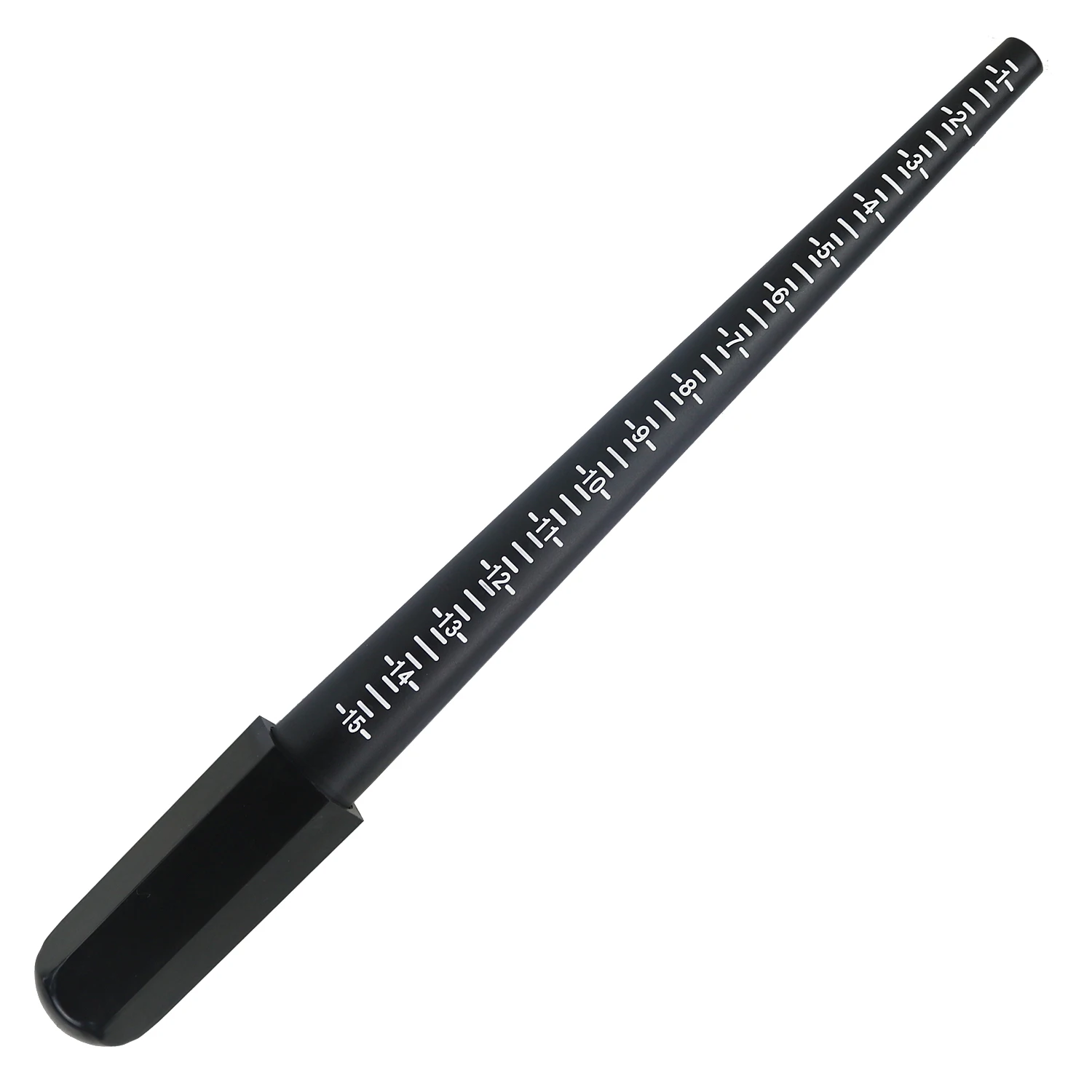 plastic ring mandrel for jewelry sizing