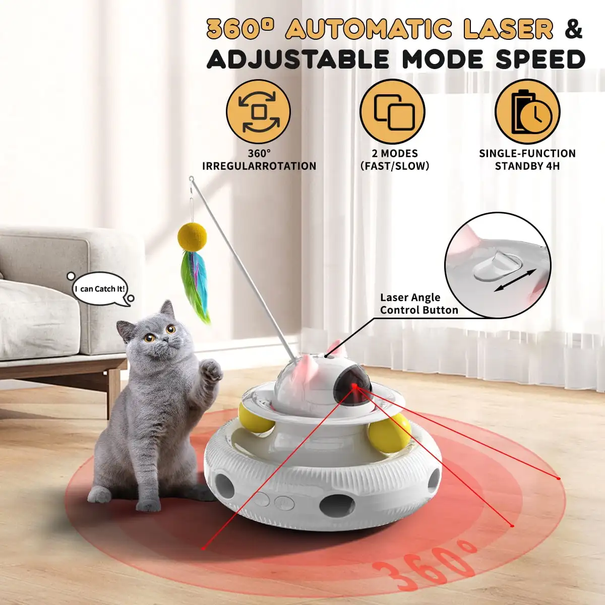 Muelles Para Gatos Juguetes Interactivos En Para Gatos De