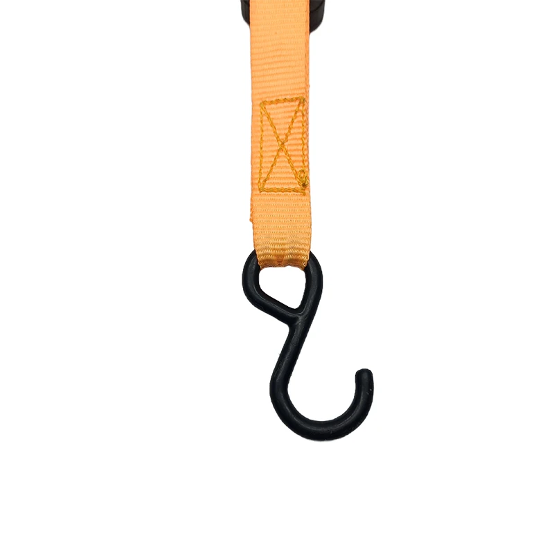 20/25/38/50MM Auto Retractable Ratchet Lashing Straps Heavy Duty Tie Downs with S-Hook & Bolt-On for Cargo Securing