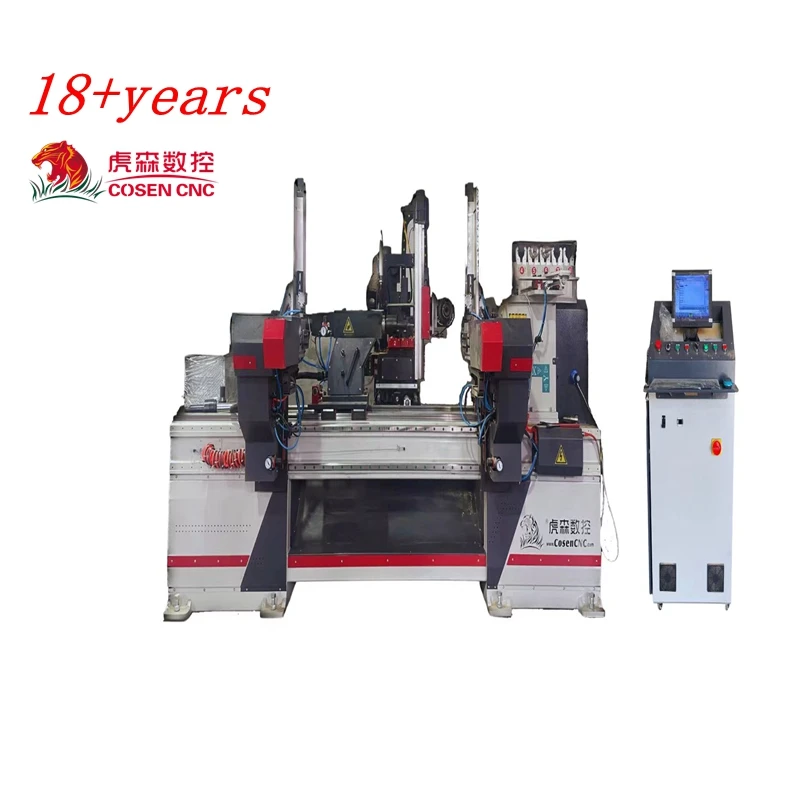 4axis Billiard Cue Log Chair Equipment Automatic Turning Milling Woodworking Machine Cnc Lathe for Wood Chair