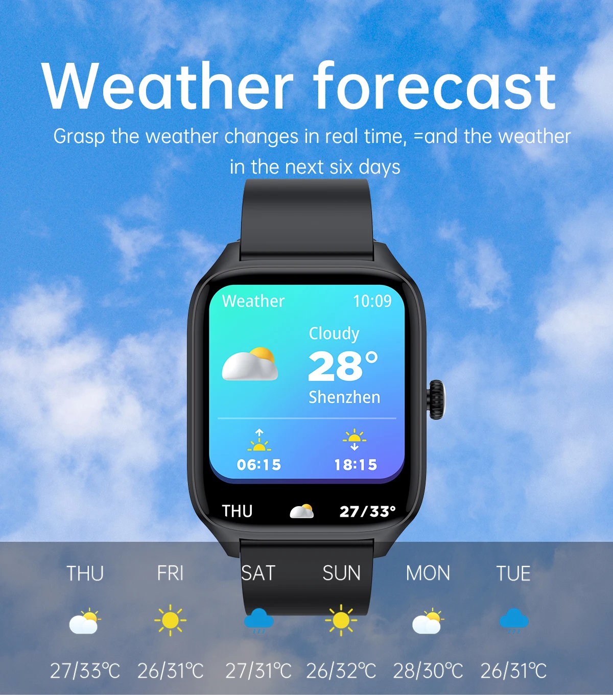 2023 New T19 Pro Big Screen Relojes Smart Watch 1.96 Inch Waterproof