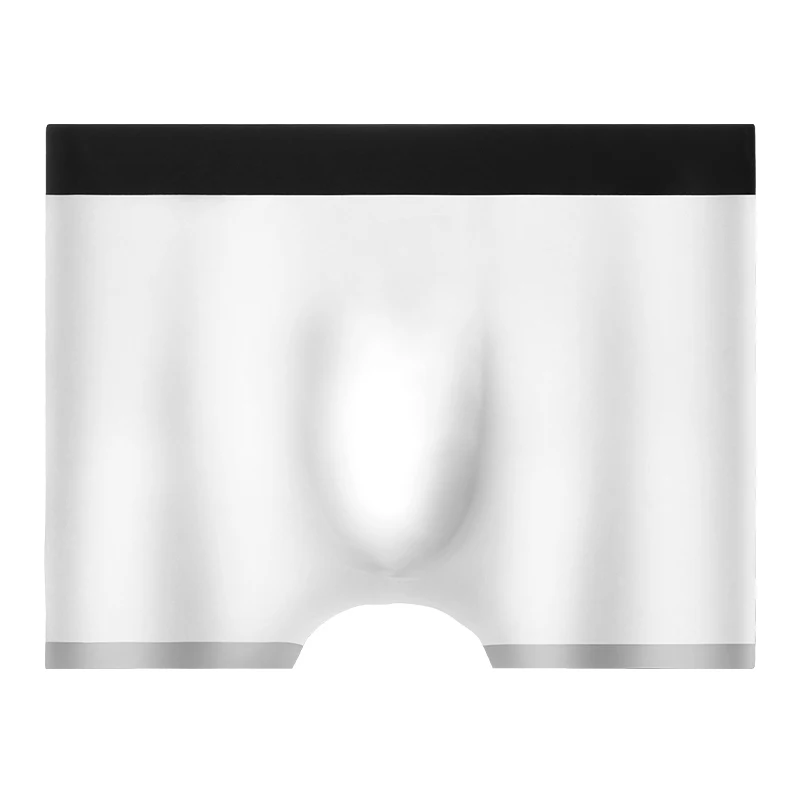 Wholesale Custom Mens Sexy Underwear Ice Silk Ultrathin Seamless 3d
