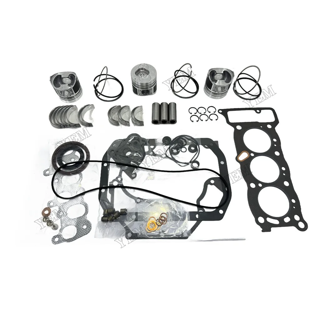 3KC1 Overhaul Re-ring Kit For Isuzu Engine Piston Ring Gasket Bearing