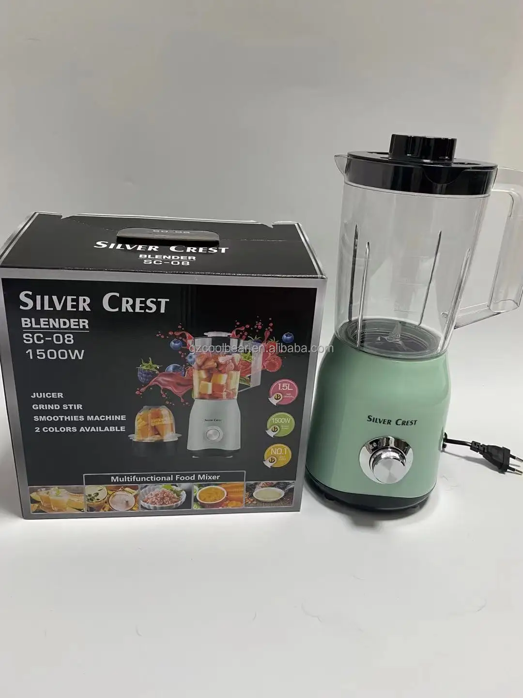 Silver Crest-licuadora multifunción para el hogar, exprimidor de fruta  fresca nutritivo de 1.5L, mezclador de alimentos para bebés, SC-08|  Alibaba.com