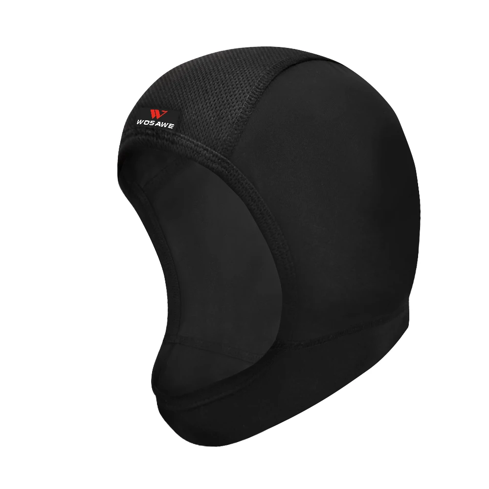 WOSAWE Motorcycle Helmet Inner Cap Breathable Moisture Wicking Quick Dry Headwear Men Cycling Racing Hat Face Cover