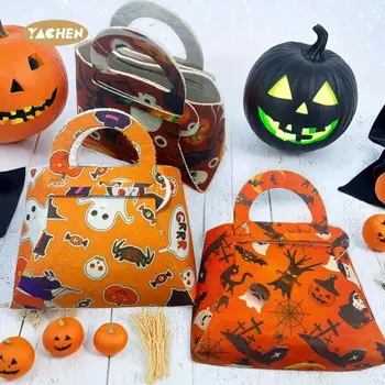 Halloween Candy Felt Tote Packet