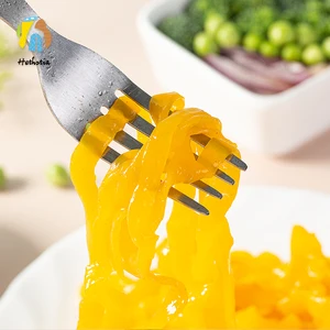 Healthy Food Natual Sugar-free Carrot Taste Konjac Pasta Fettuccine for Fit Diet