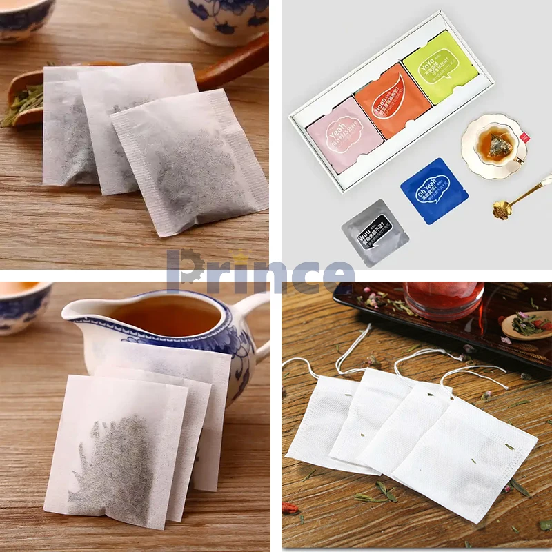 High Speed Inner and Outer Tea Bag Filling Sealing Pack Manufacturing Machine Sachet Square Tea Bags Packing Production Machine