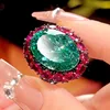 open size Parra green ring