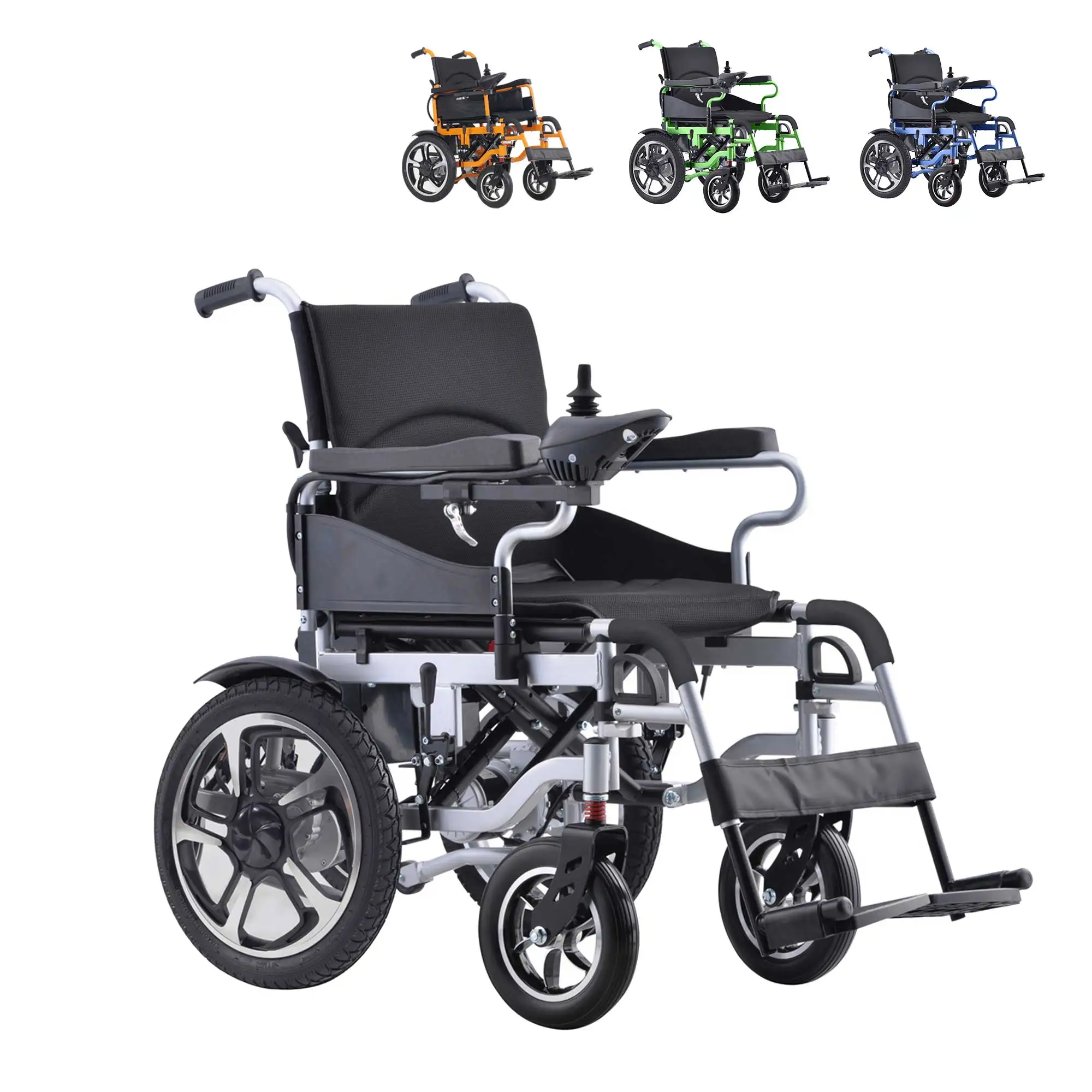 J&J Mobility  Power Electric Wheelchair for Disabled People Wheelchair Electric Foldable 150 kg Stair Climbing L002- 50111
