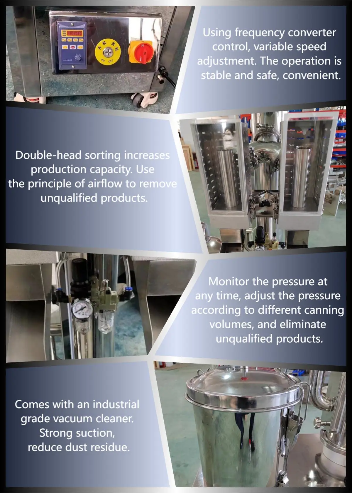 Newly Designed Model: YJP-D Double Head Capsule Polishing Machine Polisher for Capsule supplier