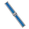 Silver/Blue