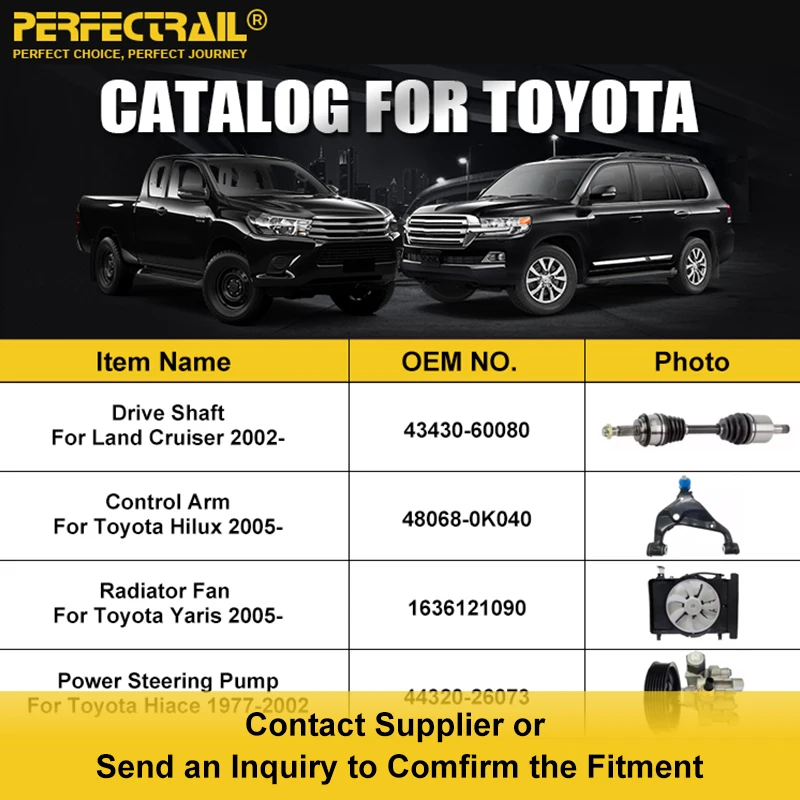 Toyota OEM Accessories - Perfectrail 4X4 off Road Car Parts