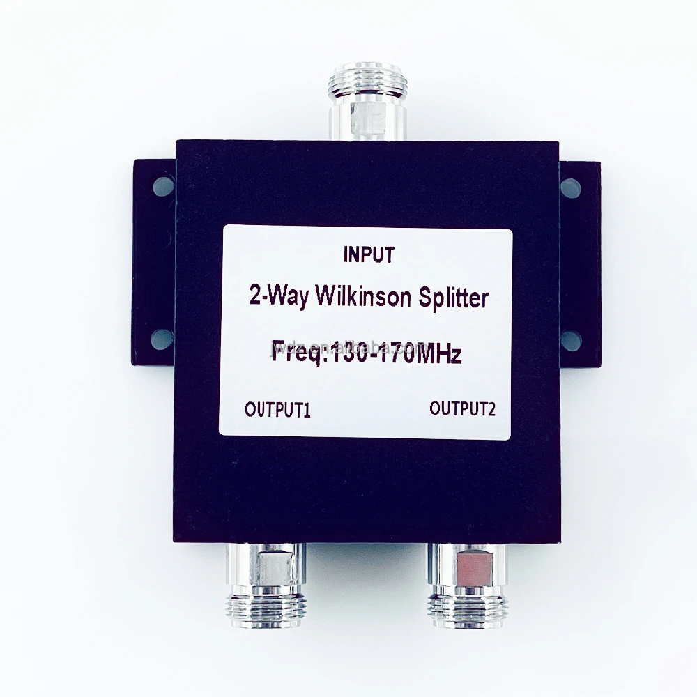 Microstrip two power divider 136-174mhz, V-band, 150MHz, N-female , intercom communication system