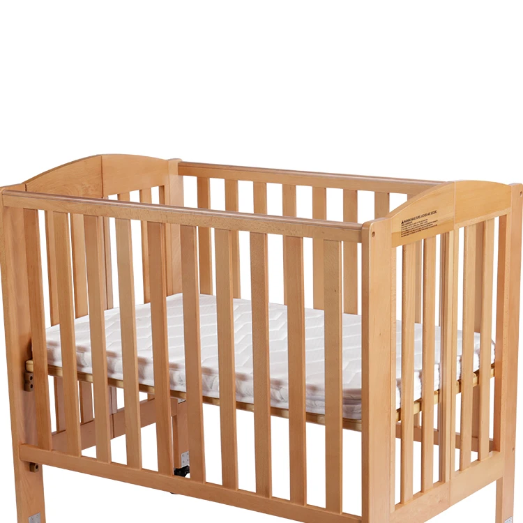 Best Selling Hotel Room European Beech Wooden Sleeping Crib for