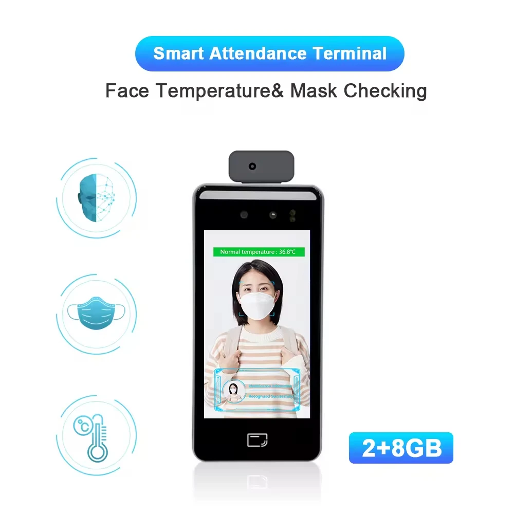 Scanmax F1 Android 11 IP65 Face Recognition Time Attendance System Biometric Access Control