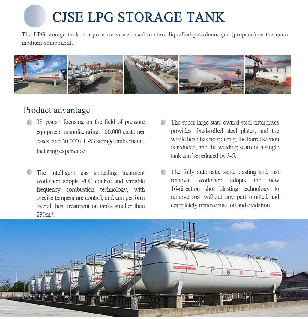 Lpg Tank Cylinder Used 20m3 Horizontal Lpg Storage Tank Price 30000 ...