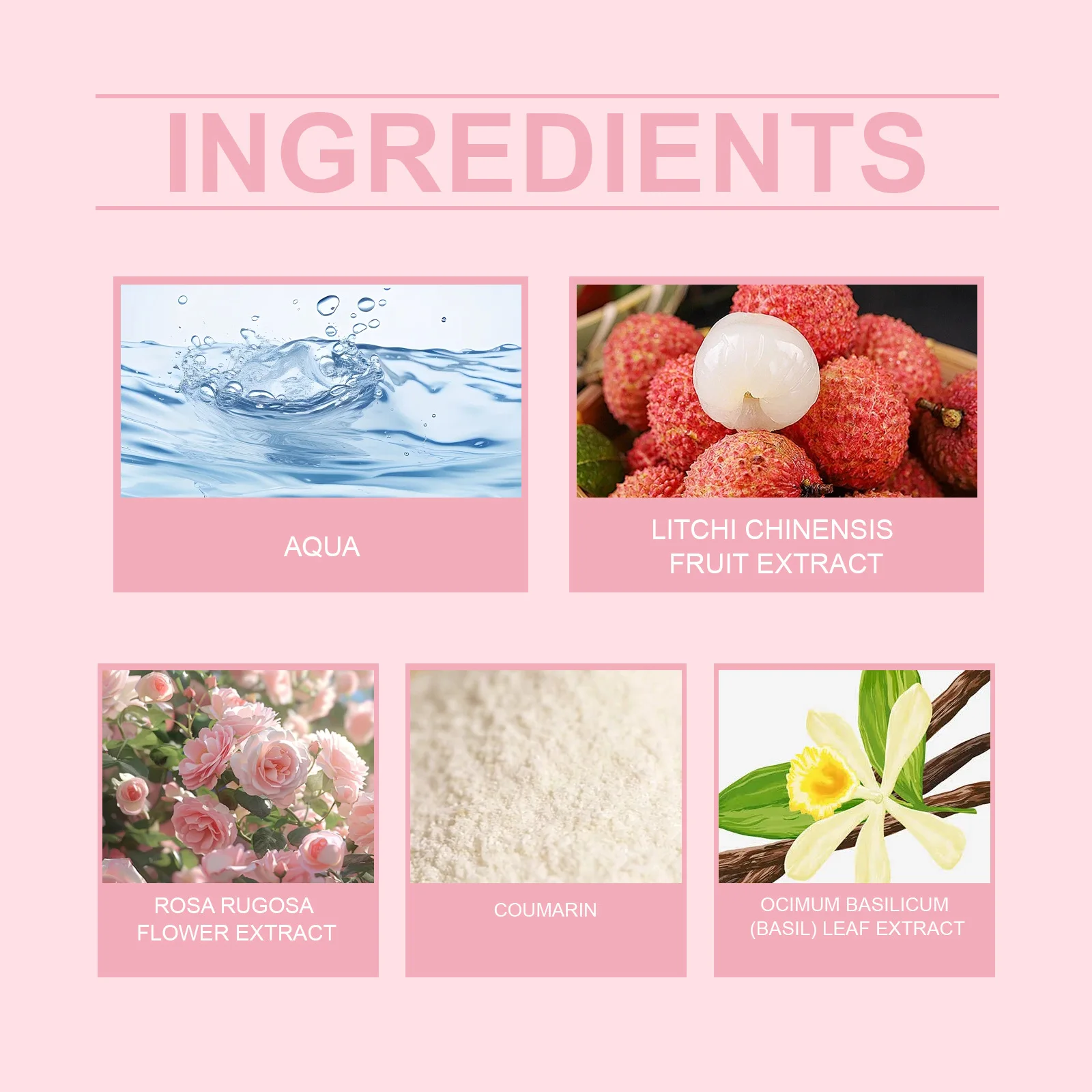 Roxelis Angel Party Women's Neck and Wrist With Fragrance Litchi Rose Natural Fresh Niche Atmosphere Perfume