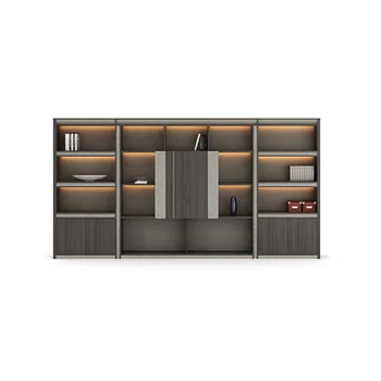 Modern Wooden Office Bookcase Floor Data Cabinet File Filing Cabinets For The Home