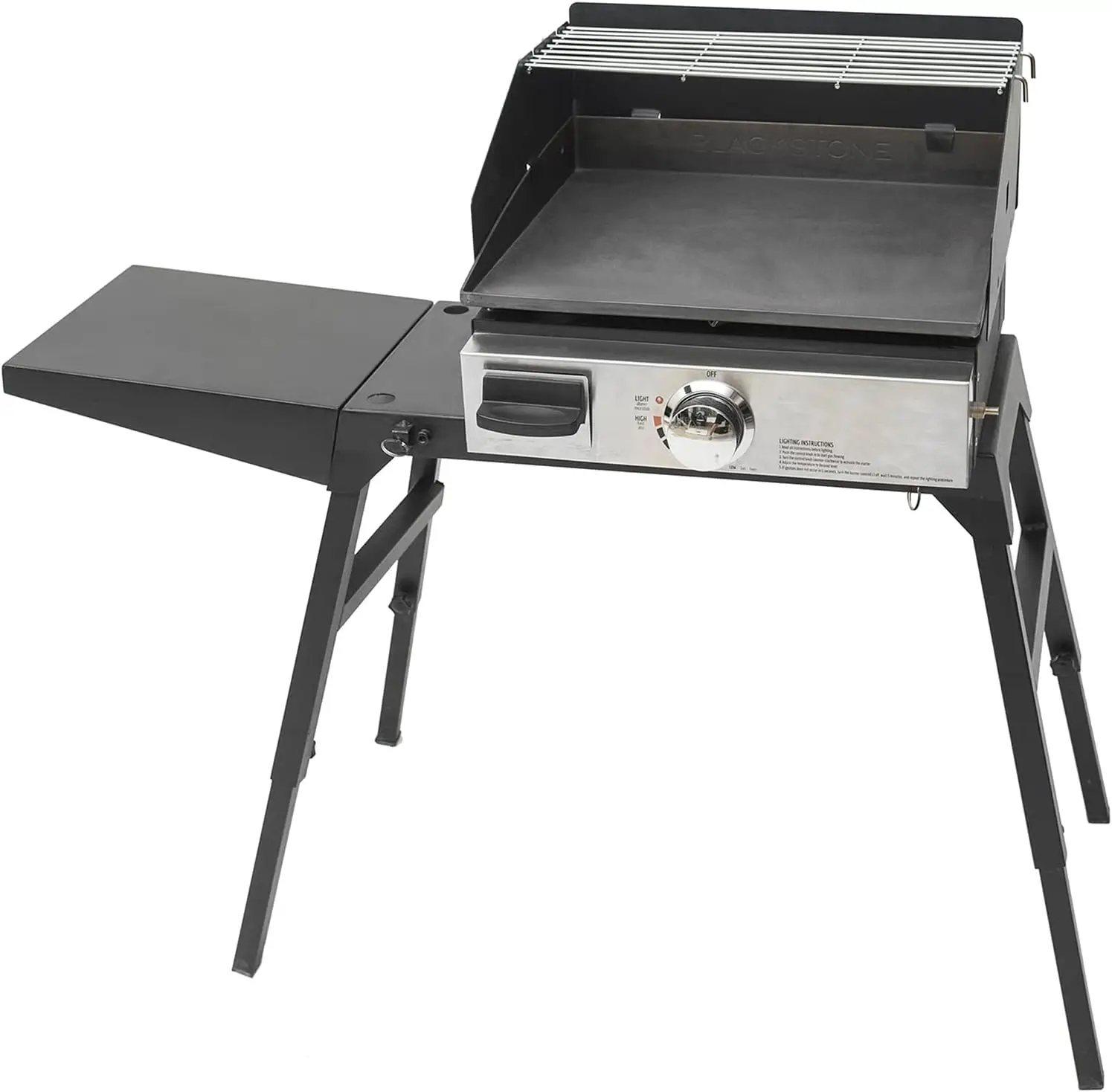 Portable Outdoor Grill Table Collapsible Griddle Stand