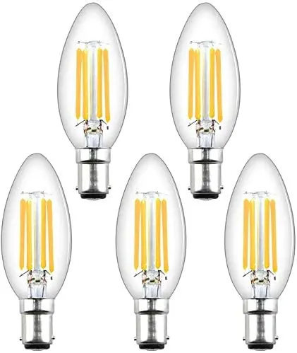 Wholesale 6W B15d B15 Dimmable Vintage Bayonet Incandescent Warm White 2700K, Filament LED Candle Bulb C35 From m.alibaba.com