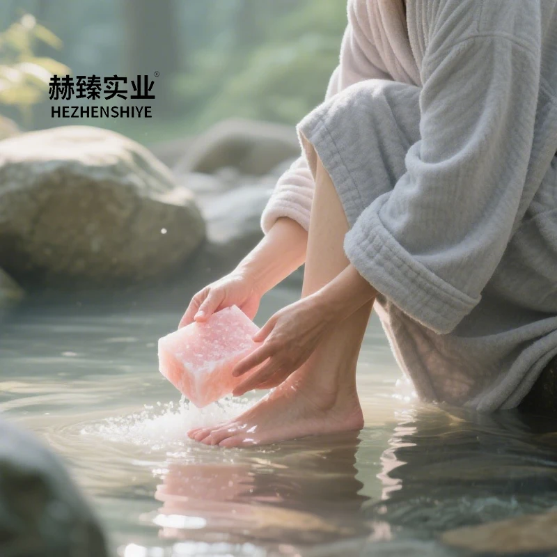 Dual-Grade Glowing Himalayan Pink Salt Brick: Party Decorations & Greenhouse Humidity Regulation