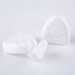Daily Care GMP ISO Certificate Oral Clean Product Factory Triangle Storage Box Comfort Fluffy Expandable Dental Floss 50m