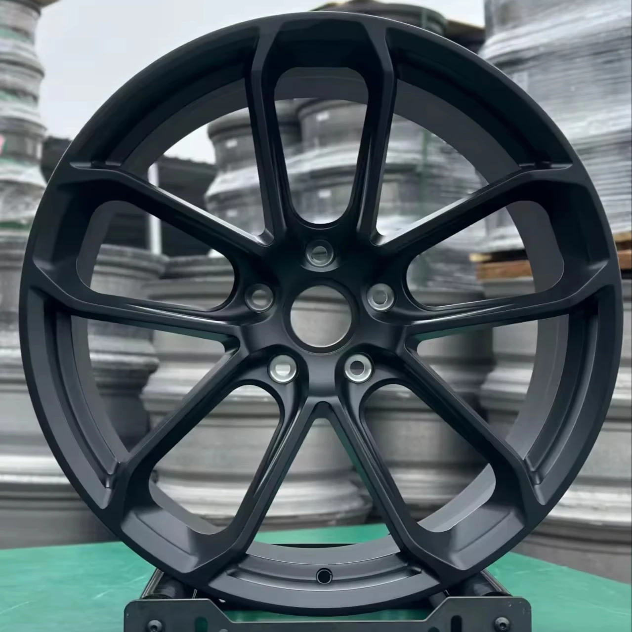 GVICHN matte black one piece forged wheel 16 17 18 19 20 21 22 23 24 26 inch aluminum alloy rims 5x112 5x114.3 5x120 wheel hub