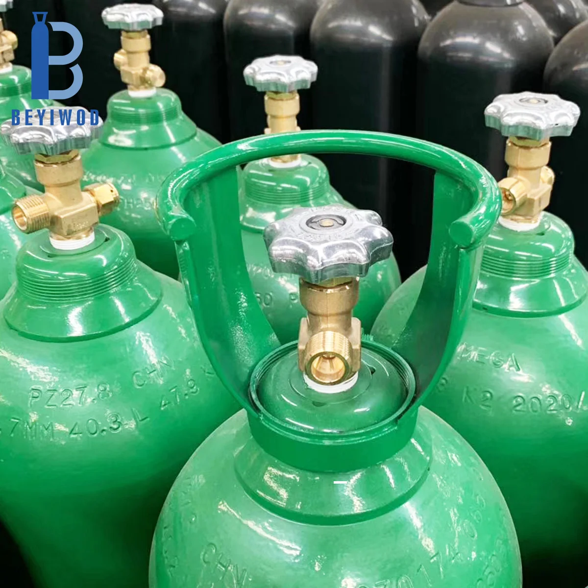 product factory supply high pressure industrial empty gas cylinders 40l steel mixture gas cylinder-10