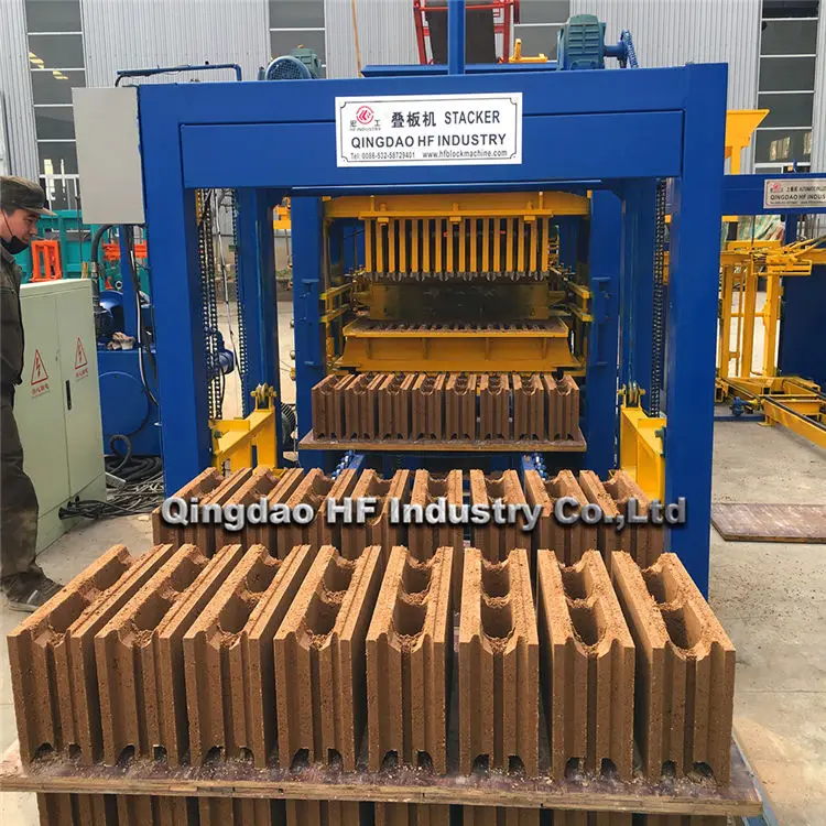Full Automatic Brick Making Machine Concrete Block Molding Machine H1000 Block Making Machine for Sale