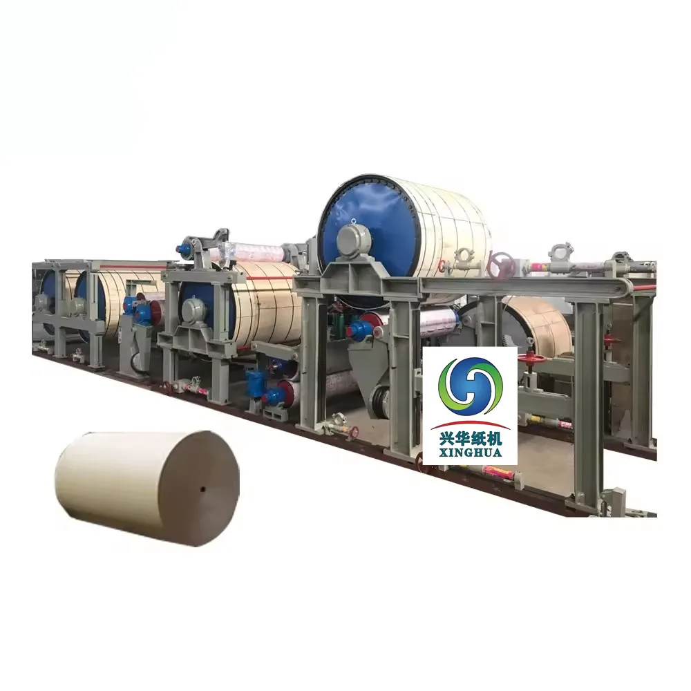 Small Paper Mill Recycled Plant Kraft Core Paper Making Machine
