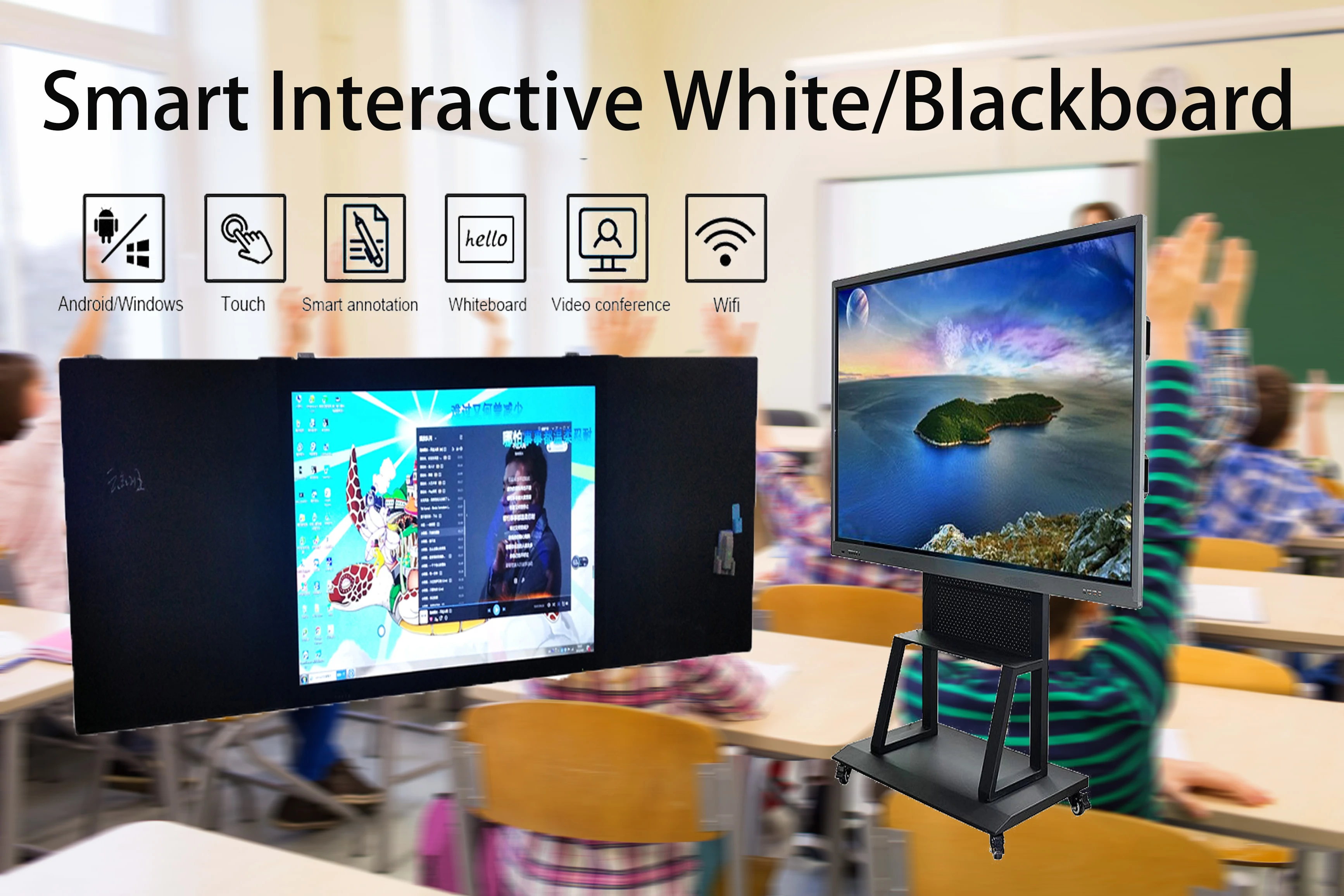 2021 popular item smart class interactive whiteboard