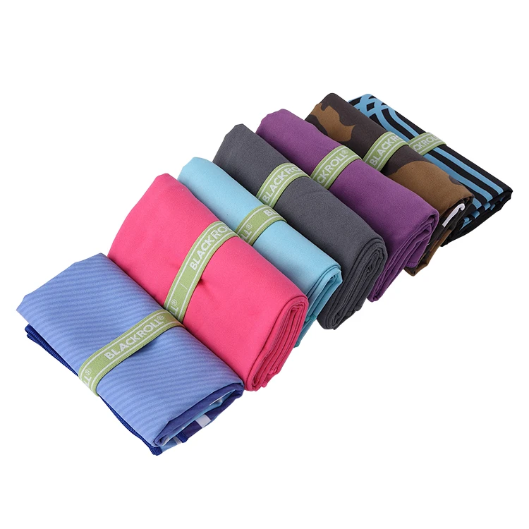 Wholesale Premium Custom Printed Sweat Absorbent Towel with Elastic Band Outdoor Gym Sport Towels