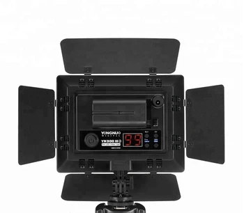 YONGNUO YN300 III 5500K 300 Video on Camera Lighting for Wedding YN300III LED Panel Light detail image