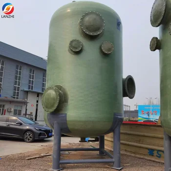 Source Manufacturer Custom Size Professional Production Fiberglass Chemical Storage Tank