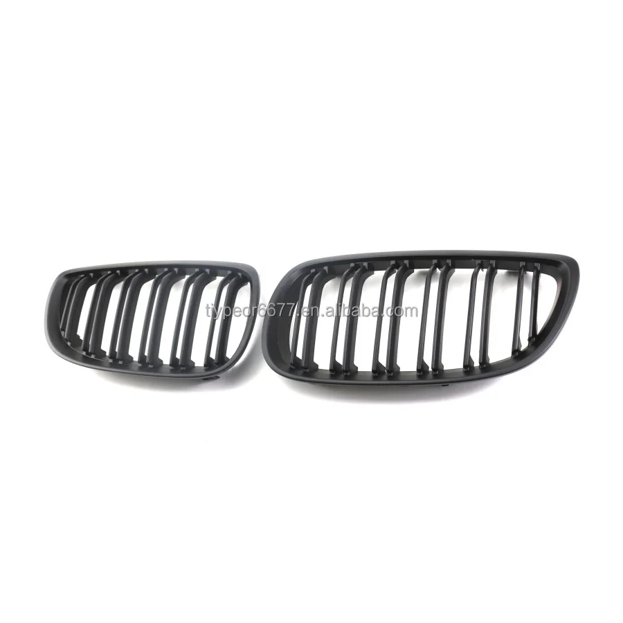product tiypeor double slat abs front bumper grilles kidney grill for bmw e92 3 series e92 2006   2009-3