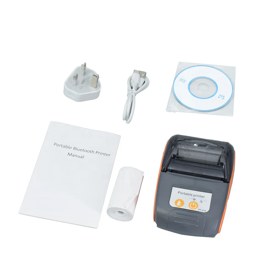 Bisofice Mini impresora térmica portátil de 58 mm Impresora de recibos Bisofice Mini impresora térmica portátil de 58 mm Impresora de recibos