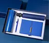 Blue umbrella+cup+pen+notebook 4pcs