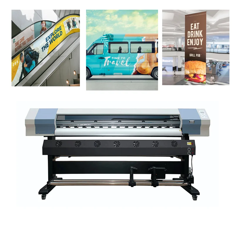 Factory Stock Flex Large Format Photo Printing Printer Machine Wallpaper Inkjet Printer