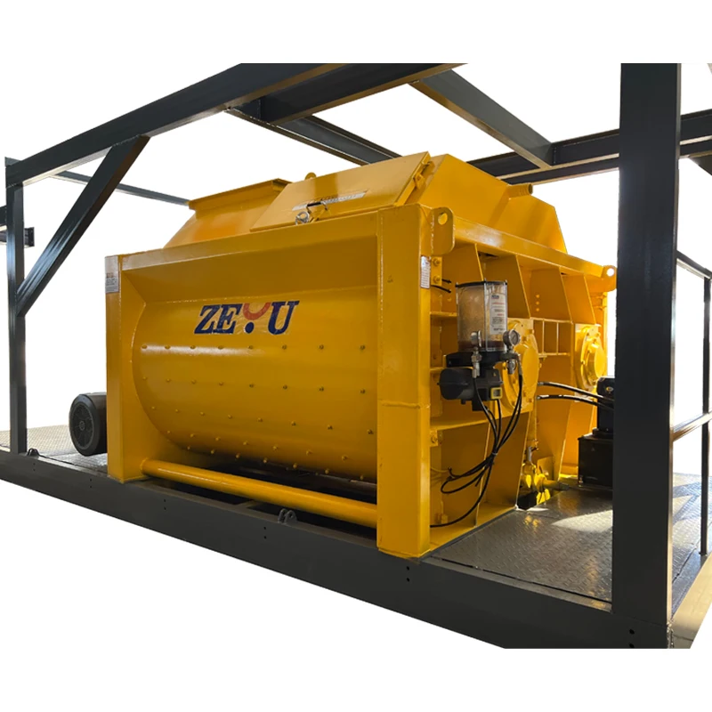Twin Shaft and Planetary Type JS500 Concrete Mixer Machine