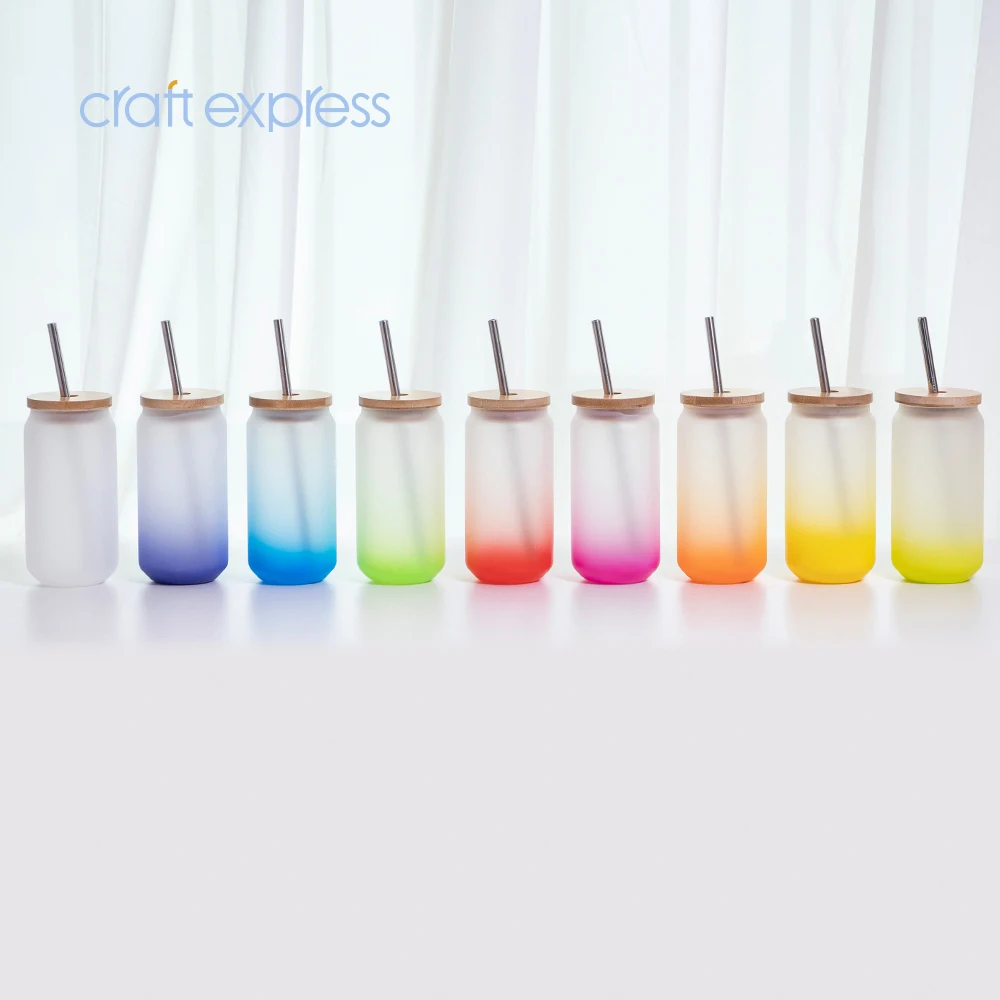 Craft Express Drinkware Sublimation Blanks Glassware Borosilicate