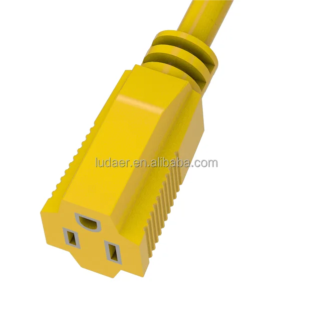 6ft Sjtw Super Heavy Duty Outdoor Lighted End White South American