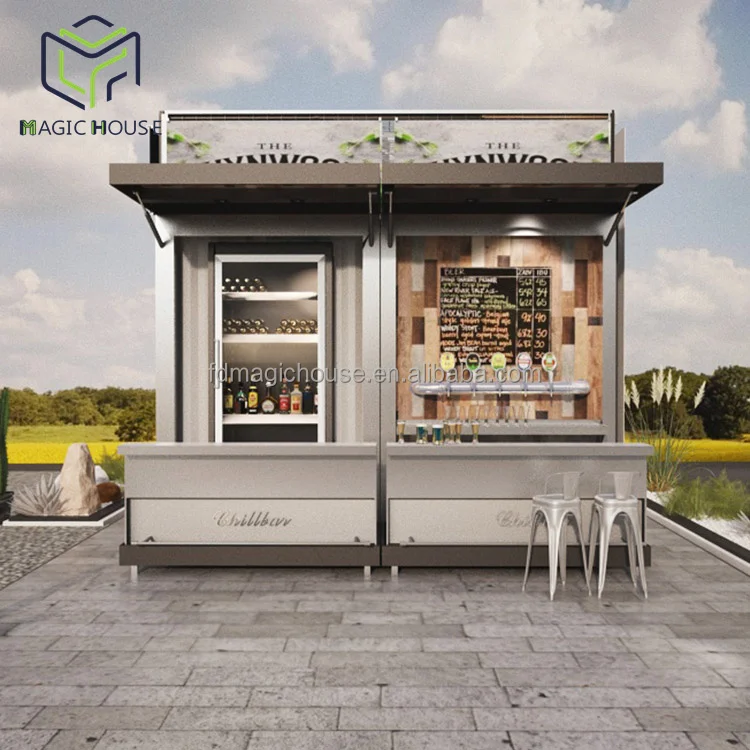 Magic House 10ft Container Shop - Customizable Bar & Cafe