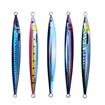 Sea Fishing Boat Casting Artificial Hard Bait Jig Lure Iron Plate Lead Alloy 150g 180g Long-Range All-Layer for Saltwater Fish – Metal Jig – view 2